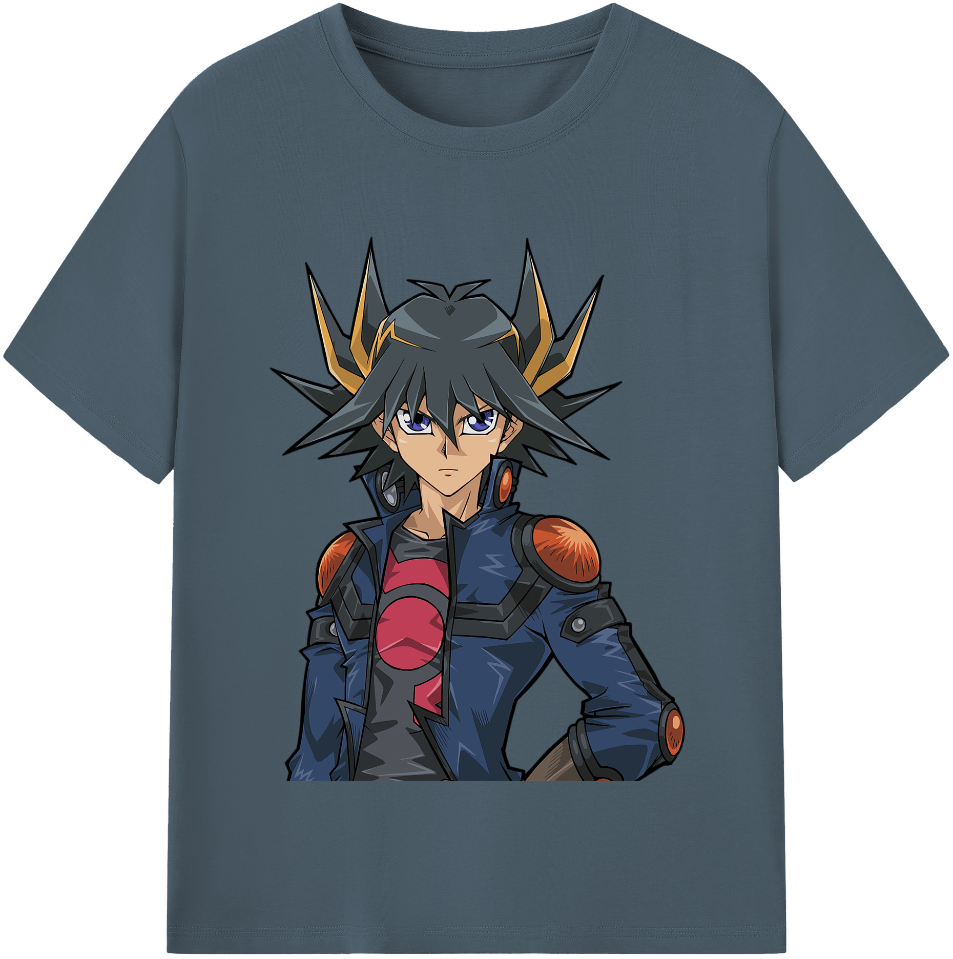 （画像用） 遊☆戯☆王 Yu-Gi-Oh! 綿100％半袖Tシャツ（フロントプリント）